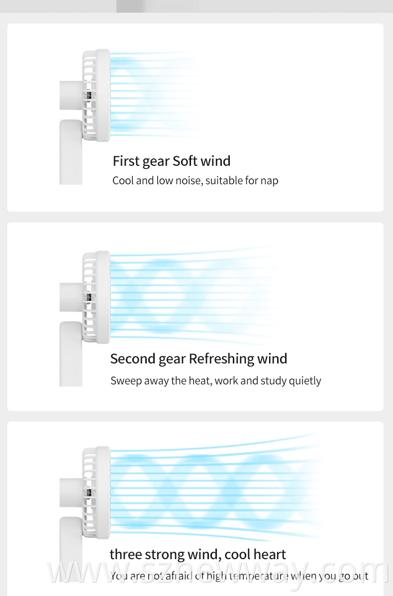 Qualitell Zs6003 Handheld Fan